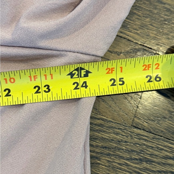 Adrianna Papell Smocked Petal Pink Top Size 2X 3/4 Ruffled Sleeve Peasant - Picture 12 of 13